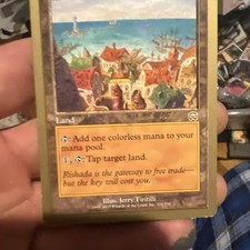 Magic the Gathering MTG RISHADAN PORT Campionato del Mondo Border Oro