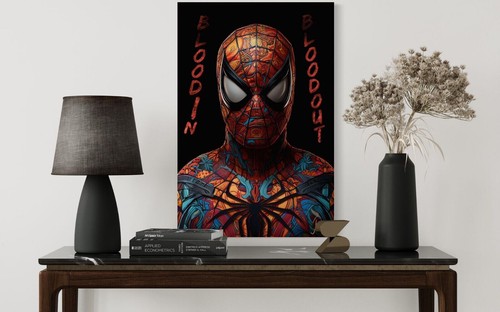 Quadro tela spider man cool - quadro,