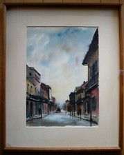 NESTOR FRUGE, ACQUERELLO