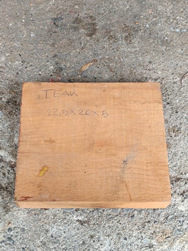 Blocco teak stagionato - di,