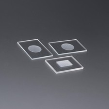 1pz 50x35x2mm Vetro Quarzo XRD