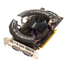 Scheda MSI Nvidia Geforce GTX 550 Ti 1GB N550gtx-ti Cyclone II GDDR5 Pcie