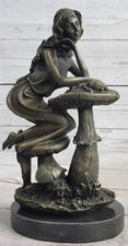 Statuina statua marmo bronzo