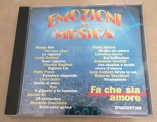 EMOZIONI IN MUSICA FA CHE SIA AMORE VINTAGE RARO CD prima stampa DEAGOSTINI 
