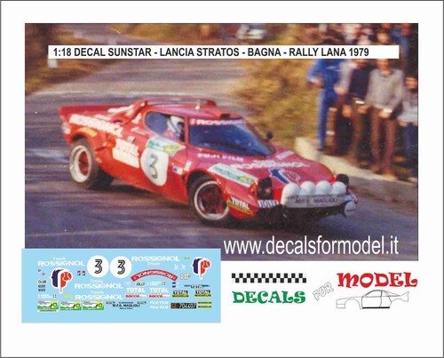 Decals lancia stratos - decals,