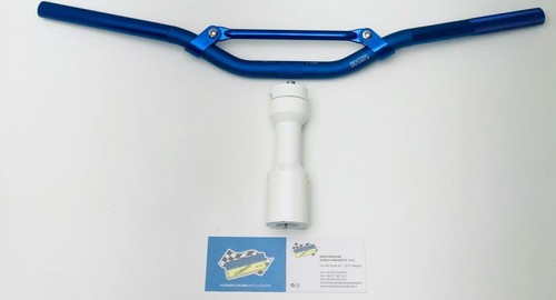 Manubrio naked blu con mozzo - blu,
