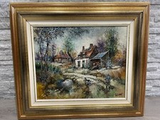 Tableau Huile Sur Toile Claude