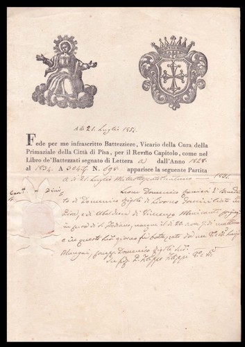 Richiesta certificato - richiesta,