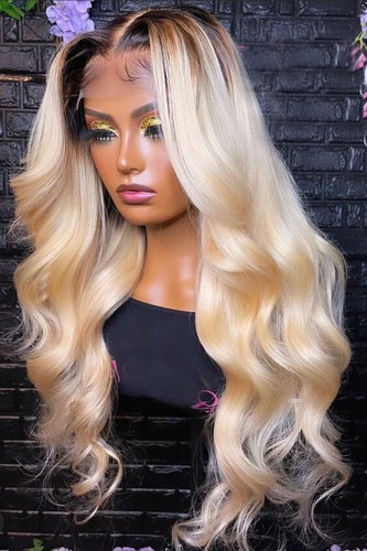 Parrucche capelli umani biondi