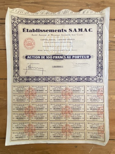 Ets samac mécanique - ets, samac,