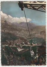 RECOARO TERME - VICENZA - IN SEGGIOVIA VERSO RECOARO MILLE - VIAGG. 1956 -25592-