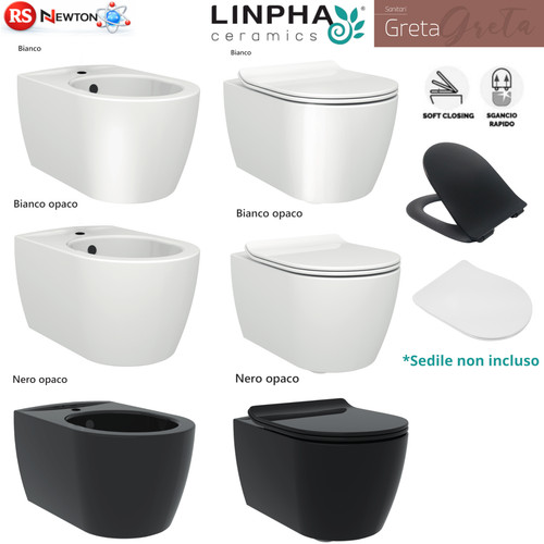 Sanitari sospesi bagno - sanitari, linpha