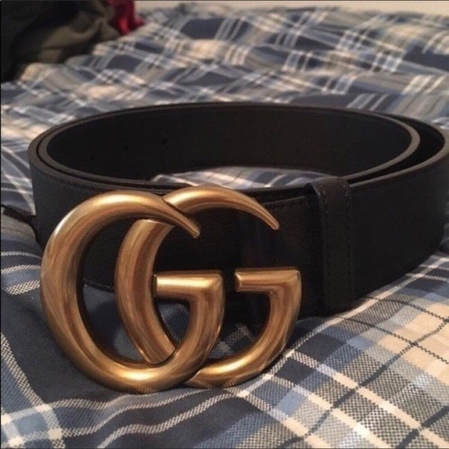 Autentica cintura gucci con - gg,