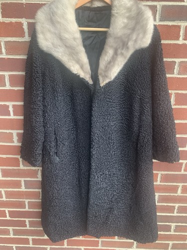Cappotto pelliccia lana - , di