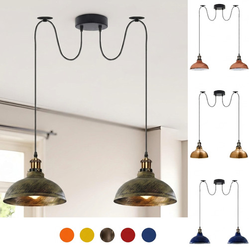 Lampada sospensione ragno 2 - sospensione,