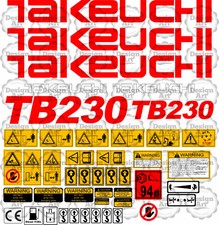 Takeuchi TB230 TB 230 mini