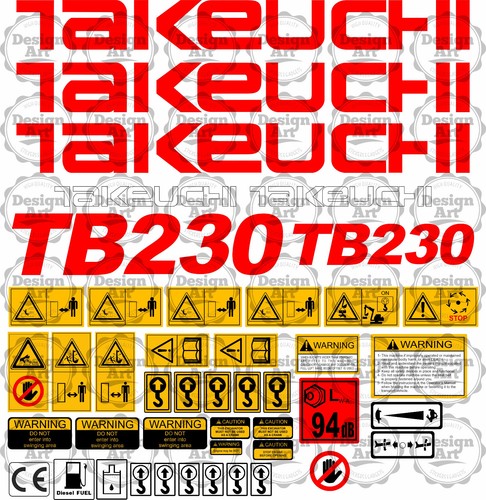 Takeuchi tb230 230 - takeuchi,