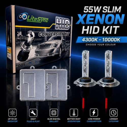 Kit conversione 55w h7r - kit, h7