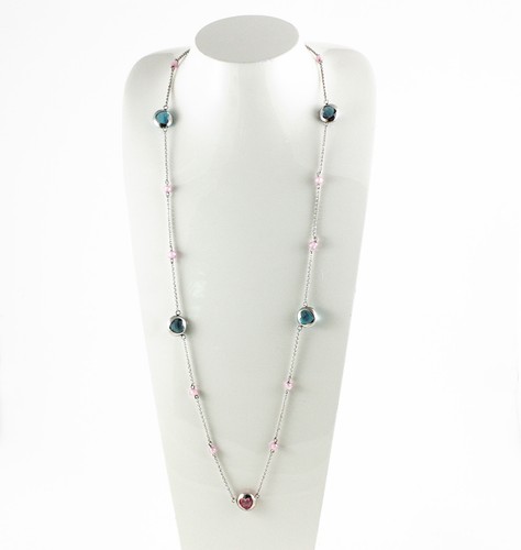 Collana lunga sautoir - , raso