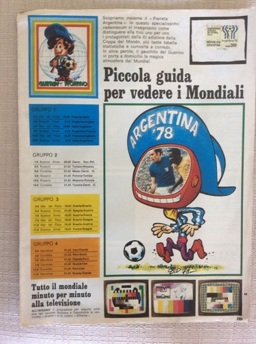 Mondiali calcio mondiale - mondiali, 78