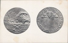 ap280 cartolina militare 13 centro automobilistico cagliari