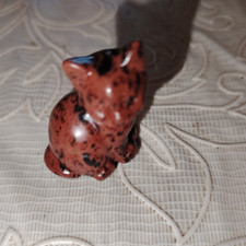 Collezione animali in pietra Gatto in diaspro