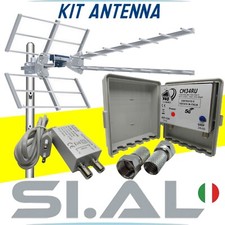 Kit antenna TV UHF completo di