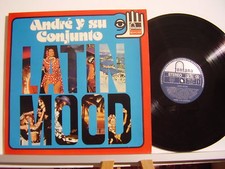 ANDRE y SU CONJUNTO disco LP 33 giri LATIN MOOD stampa ITALIANA 74 made in ITALY