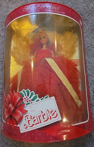 Bambola barbie happy holidays - happy,