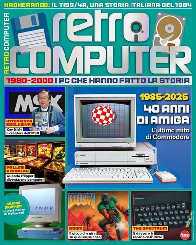 Libro retro computer i - retro, pc