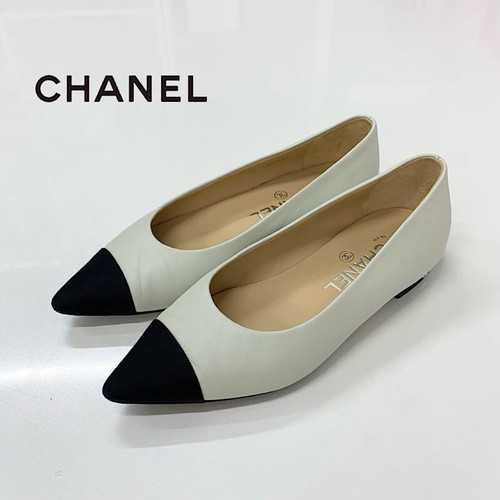 Decolte chanel tacco bianco - decolte,