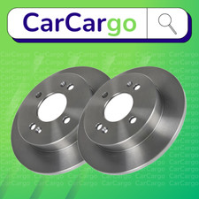 Premium Solid Rear Brake Discs