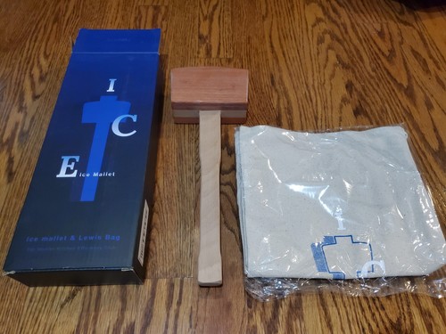 Mazza ghiaccio legno borsa - legno, e