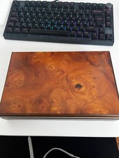 Cofanetto in radica con carte