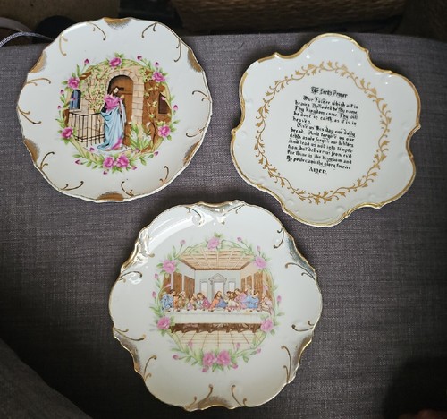 Antico set piatti espositore - antico, 3