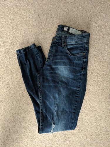 Jeans denim piazza italia - jeans,