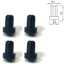 Kit 4 gommini griglia piano cottura cucina Hotpoint Ariston Scholtes originali