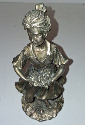 Statuetta antica fanciulla con - antica,