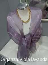 Stola organza Viola Lavanda