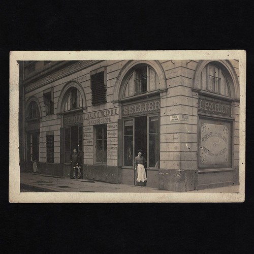 Cpa carte photo - photo, lyon