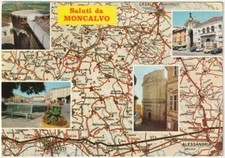 MONCALVO - ASTI - SALUTI DA -