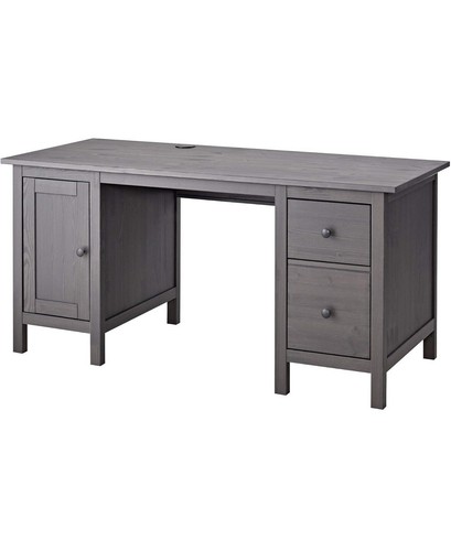 Ikea hemnes desk grey - ikea, grey,