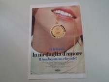 advertising Pubblicità 1971 GIOIELLI MEDAGLIA UNOAERRE UNO A ERRE