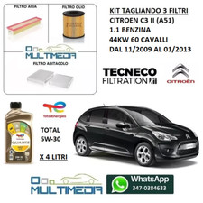 KIT TAGLIANDO 3 FILTRI OLIO