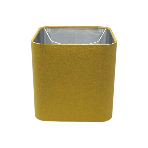 Paralume giallo senape