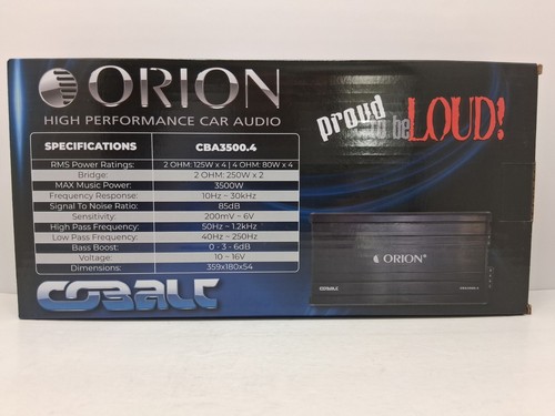Amplificatore orion cobalt cba - amplificatore,