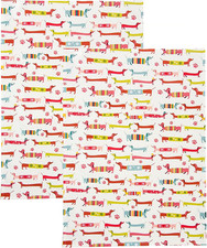 - Strofinacci Da Cucina Con Motivo Cane Bassotto - Lavabili in Lavatrice - Idee 