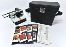 VINTAGE POLAROID LAND CAMERA 1000 SX-70 SX70 INSTANT FILM CAMERA TESTATO FUNZIONANTE