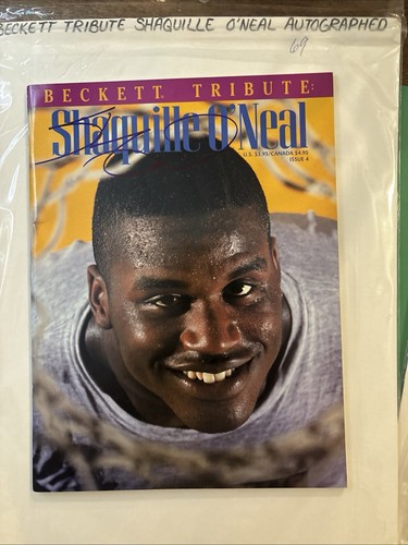 Autografo shaquille neal - autografo,