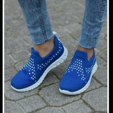 scarpe Vitaminatu blu con